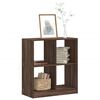 vidaXL Bibliothèque chêne marron 68,5x32x75 cm bois d'ingénierie