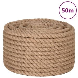 vidaXL Corde 100 % jute 20 mm 50 m