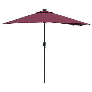 vidaXL Parasol de jardin Bordeaux 294 x 150 x 223 cm