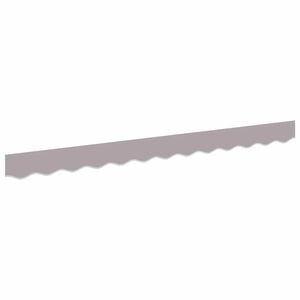 vidaXL Remplacement de lambrequin Gris clair 280 x 20 cm Polyester