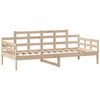 vidaXL Lit de jour avec tiroirs sans matelas 90x190 cm bois massif