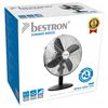 Bestron Ventilateur r&eacute;tro de bureau DFT35Z 35 cm 35 W Noir