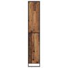 vidaXL Armoires Hautes 2 pcs Bois Ancien 60 x 36 x 200 cm