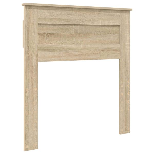 vidaXL T&ecirc;te de lit Ch&ecirc;ne Sonoma 100 cm Bois d'ing&eacute;nierie