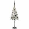 vidaXL Sapin de No&euml;l avec 150 LED Blanc 150 cm PE et Acier