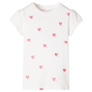 T-shirt pour enfants &eacute;cru 104