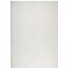 vidaXL Tapis IZA poils courts style scandinave cr&egrave;me 140x200 cm