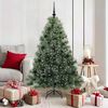 vidaXL Sapin de No&euml;l artificiel avec 150 LED Vert 150 cm PE et PVC