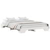 vidaXL Cadre de lit Blanc 160 x 200 cm Pin massif