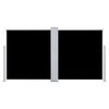 vidaXL Auvent latéral rétractable Noir 120 x 600 cm
