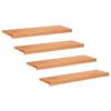 vidaXL Marches d'escalier 4 pi&egrave;ces 100 x 25 x 2 cm Vernis