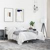 vidaXL Cadre de lit sans matelas noir 140x200 cm