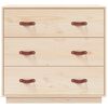 vidaXL Buffet 80x40x75 cm Bois massif de pin