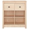 vidaXL Buffet 70x35x80 cm Bois massif de pin