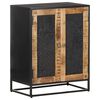 vidaXL Buffet 60x35x75 cm Bois de manguier brut