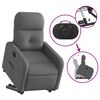 vidaXL Fauteuil inclinable Gris foncé Tissu