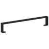 vidaXL Pieds de meuble 2 pi&egrave;ces Noir 596 x 40,5 x 100 mm Fer