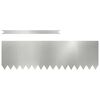 vidaXL Bordure de Pelouse 50 pc 100 x 0,05 x 30 cm Acier galvanis&eacute;