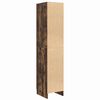 vidaXL Highboard Chêne fumé 35 x 39 x 168 cm Bois d'ingénierie