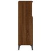 vidaXL Armoire de bain chêne marron 30x30x100 cm bois d'ingénierie