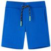 Short pour enfants &agrave; cordon de serrage bleu 104