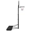 vidaXL Support de basket-ball Noir 258-363 cm Polyéthylène