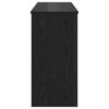 vidaXL Stand de clavier Ch&ecirc;ne noir 120 x 32 x 64 cm Bois d'ing&eacute;nierie