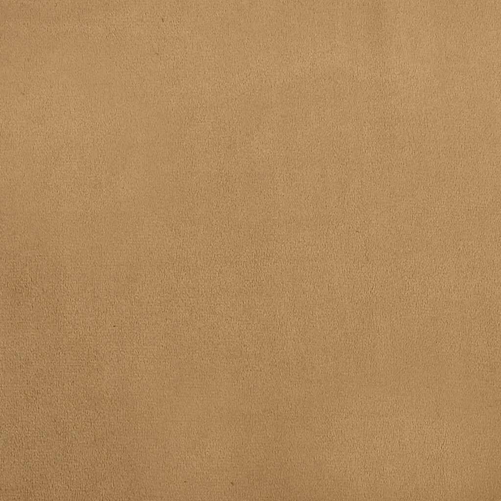 vidaXL Lit pour chien marron 70x52x30 cm velours