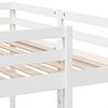 vidaXL Lit superposé triple blanc 160x200/80x160 cm bois de pin massif