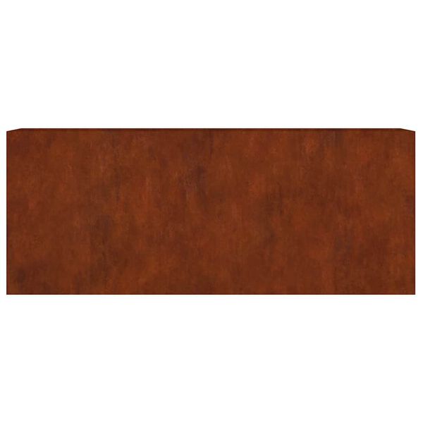 vidaXL Lit sur&eacute;lev&eacute; de jardin 200x40x80 cm acier corten
