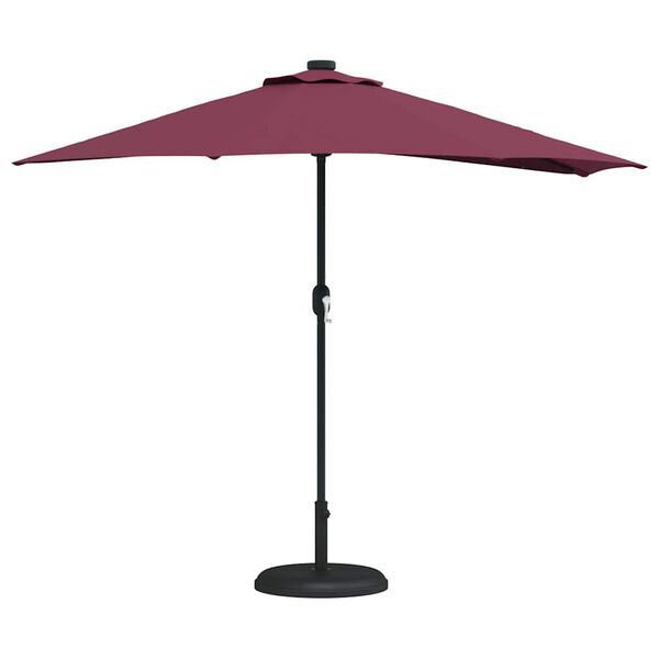 vidaXL Parasol de jardin Bordeaux 294 x 150 x 224 cm