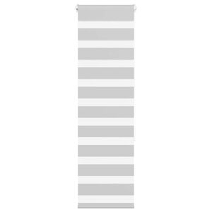 vidaXL Store zèbre gris clair largeur du tissu 35,9 cm polyester