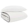 vidaXL Duvet d'hiver avec oreiller 2 pcs Blanc Plume de canard