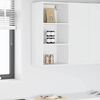 vidaXL Armoire suspendue Blanc 40 x 29,5 x 80 cm Bois d'ing&eacute;nierie