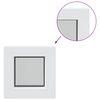 vidaXL Fen&ecirc;tre de cave RISOR 30 x 30 cm PVC et verre