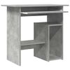 vidaXL Bureau Gris b&eacute;ton 80x45x74 cm Bois d&rsquo;ing&eacute;nierie