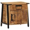 vidaXL Table de chevet 40x30x42 cm bois de manguier massif
