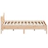 vidaXL Cadre de lit sans matelas 160x200 cm bois massif de pin
