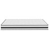 vidaXL Matelas à ressorts bonnell moyen 180x200 cm