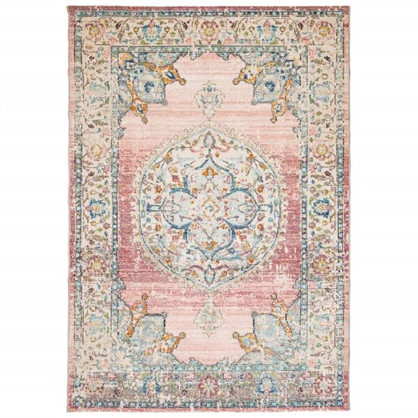 vidaXL Tapis ARBIZU intérieur extérieur design vintage 160x230 cm