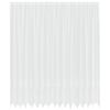 vidaXL Rideau en Dentelle Floral Blanc 260 x 400 cm Polyester