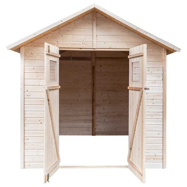 vidaXL Maison 226 x 248 x 218 cm Bois d'ing&eacute;nierie