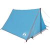 vidaXL Tente de camping 2 personnes bleu imperméable