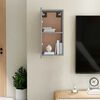 vidaXL Meubles TV Sonoma gris 30,5x30x60 cm Bois d'ing&eacute;nierie