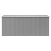 vidaXL Abri de jardin 257x392x181 cm M&eacute;tal Gris