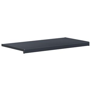 vidaXL Appui de fen&ecirc;tre Anthracite avec grain de bois 60 x 40 x 4,5 cm