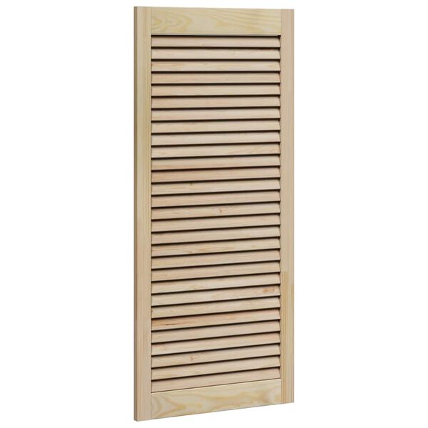 vidaXL Porte de Cabinet Naturel 140.5 x 2 x 59.5 cm Bois de pin massif