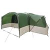 vidaXL Tente familiale avec toit Vert et blanc 760 x 645 x 230 cm