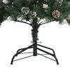 vidaXL Sapin de Noël artificiel avec support Vert 180 cm PVC