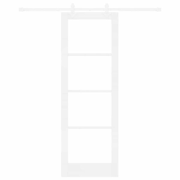 vidaXL Porte coulissante Blanc 73,5 x 211 cm